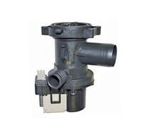 Drain Pump With Pump Adapter and Filter, for Washing Machines Such as Whirlpool Bauknecht 481010584942 and 480111100205