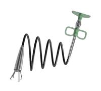 Drain Snake | 4-Claw Bathroom Drain Auger | Clogged Sink Cleaning Supplies for Homeowners Plumbers Property Managers Washbasin Bathtub Toilet Kitchen Bathroom Laundry