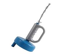 Drain Snake Auger - Plumbing Cleaning Tool, Toilet Plunger Alternative, Clog Removal Device | Heavy Duty Clearing Solution Bathroom Kitchen Sink Shower Bathtub Pipe Powerful Cleaning Tool