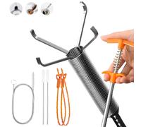Drain Snake Hair Drain Clog Remover Tool Set, Flex