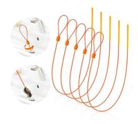 Drain Snake Hair Removal Tool Set, 81.3 cm Extra-Long Anti-Break Unclogger for Bathroom, Kitchen Sink, Shower Drain Cleaning, 5 Pieces