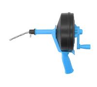 Drain Snake High Hardness 65 Manganese Steel Double Modes Plumbing Drain Auger for Toilet Kitchen Bathroom (5m / 16.4ft)