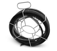 Drain Snake Set 5 x 2.3 m / Ø 16 mm + 1 x 2.4 m / Ø 15 mm - Plumbing Snake Cables by MSW