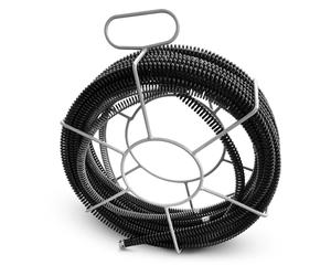 Drain Snake Set 5 x 2.3 m / Ø 16 mm + 1 x 2.4 m / Ø 15 mm - Plumbing Snake Cables by MSW