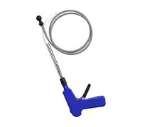 Drain Snake Stainless Steel Manual Basin Pipe Cleaner Stick | Gutter Cleaning Tools for Home Indoor Dorm Toilet Sewer Shower Kitchen