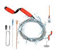 Drain Snake with Claw, Reusable Flexible Plumbing Drain Snake, Drain Unblocker and Sink Unblocker Tool for Toilet, Bathroom Drainage, Kitchen Sinks, Sewer (4PCS)