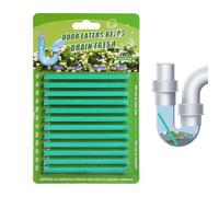 Drain Sticks for Drain Pipes - Household Pipe Cleaning Tool, Drain Cleaning Sticks, Enzyme Deodorising Opener, 12 Pieces | Suitable for Bathroom, Kitchen, Shower, Toilet, Bathtub