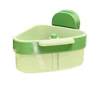 Drain Strainer Mounted For Sink Corner Rack with Silicone Suction Cups for Stable Attachment on Smooth Surfaces (1)