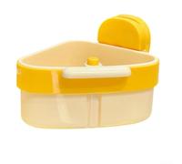 Drain Strainer Mounted For Sink Corner Rack with Silicone Suction Cups for Stable Attachment on Smooth Surfaces (2)