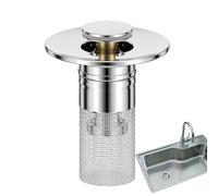 Drain Strainers for - Unique Not Easy to Break Bathroom Sink Stopper Hair Strainer with Mesh Filter Protectors 2 in 1 | Multipurpose Outdoor Indoor Utility Portable Use Space-Savin