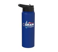 Drain Surgeon Funny Plumber Stainless Steel Insulated Water Bottle