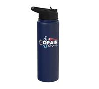 Drain Surgeon Funny Plumber Stainless Steel Insulated Water Bottle