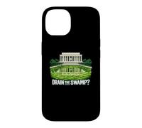Drain The Swamp Reflecting Pool Political Satire Case for iPhone 14