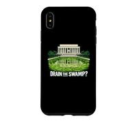 Drain The Swamp Reflecting Pool Political Satire Case for iPhone XS Max