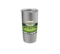 Drain The Swamp Reflecting Pool Political Satire Stainless Steel Insulated Tumbler