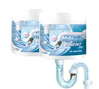 Drain Unblocker, 2025 New Drain Cleaner, Powerful Pipe Dredge Agent, Sink Cleaner Powder, Toilet Cleaner Foam Powde, Safe for All Pipes (2Pcs)
