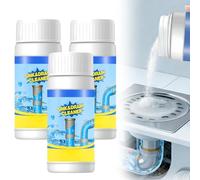 Drain Unblocker, 2026 New Pipe Dredging Agent for Kitchen and Toilet Pipeline, Sink Unblocker Rapid Action Cleaner & Odour Remover, Versatile Sink and Drain Cleaner for Toilet, Bathroom (3, 100g/PC)