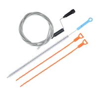 Drain Unblocker and Cleaner Tool 4PCS Shower Drain Unblocker, Multifunctional Sink Unblocker Tool, Plumbing Unclogger Tool for Bathroom Shower Kitchen Plug Hole
