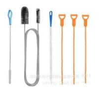 Drain Unblocker and Cleaner Tool 6PCS Shower Drain Unblocker, Multifunctional Sink Unblocker Tool, Plumbing Unclogger Tool for Bathroom Shower Kitchen Plug Hole