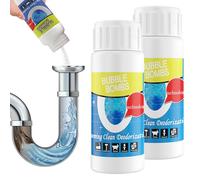 Drain Unblocker, Bathroom Toilet Sink Unblocker Cleaning Products, 2025 New Heavy Duty One Shot Shower Drain Bathroom Cleaner, Kitchen Sink Shower Limescale Remover Toilet Unblocker for Home (3Pack)