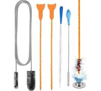 Drain Unblocker Cleaner Brush Tool - 5PCS Shower Drain Unblocker Gunk Remover Kitchen Sink Unblocker Tool, Bathroom Hair Plug Hole Unblocker for Shower