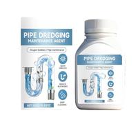 Drain Unblocker, Sink Unblocker, One Shot Drain Cleaner, Fast-Acting Sink Toilet Drain Cleaner, Dissolves Hair Grease Soap Scum, Clog Remover and Pipe Deodorizer for Kitchen Bathroom Drains (1pcs)