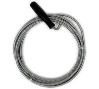 Drain Unblocker Wire Rod Flexible Spring Drain Cleaner Snake Plunger Heavy Duty Waste Pipe Hair Removal Dirt Cleaning Tool Clog Remover for Home Kitchen Washbasins Tub Sink Shower Basins 5M (16.40 Ft)