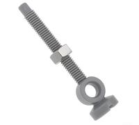 Drain Valve Adjusting Screw Replacement Part 97522000 - For Sink and Bath Drain Valve, 62 mm Length, M6 Thread, 1/5 Pack with Nut, Gray(1pcs)