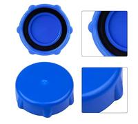 Drain Valve Cover P6H1158 Compatible with P01006 Pool Model - for Durable Plastic Construction, Sealing for Ring for Leak Prevention, 2PCS (Blue)