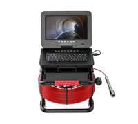 Drainage Camera 10'' DVR Sewer Pipe Inspection Camera 1080p 512HZ With Locator Meter Counter Self Leveling, Pipeline Drain Industrial Endoscope(30M,17MM Without 512HZ)