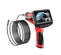 Drainage Camera Handheld Automobile Endoscope Camera 4.3 Inch Screen Inspection Borescope HD 1080P Waterproof 8.5mm Dual Lens For Vehicle Sewer(1m)