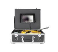 Drainage Camera Sewer Pipe Inspection Camera DVR With Meter Counter Auto Self Leveling 512HZ Transmitter Industrial Locator Endoscope(30M,7inch)