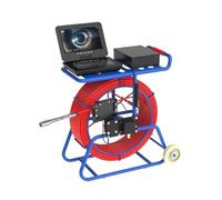 Drainage Camera, Sewer Pipe Inspection Camera with 10" Monitor & DVR, Waterproof Plumbing Camera for Drain, Sewer, Pipeline Inspection