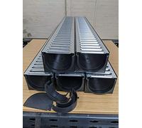 Drainage Channel Driveway & PATIOS 5mtr Galvanised Grating Inc Free Accessories