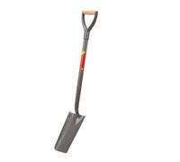 Drainage Drain Spade Cable Laying Shovel Steel Post Hole Trench Spade A2525