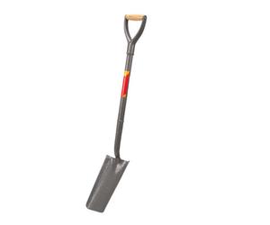 Drainage Drain Spade Cable Laying Shovel Steel Post Hole Trench Spade A2525