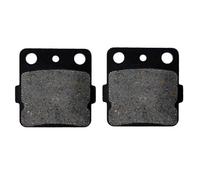 Drainage Dust Removal For Yamaha For Banshee YFZ350 1987 1988 1989 For Warrior YFM350 1987 1988 T U W Motorcycle Front Rear Brake Pads(Rear)