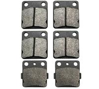 Drainage Dust Removal Front Rear Brake Pads For Yamaha Blaster YFS200 YFS 200 2003-2006 YFM 350 YFM300 For Wolverine 1995-2004 YFM350 For Banshee 1988-09(Front and Rear)