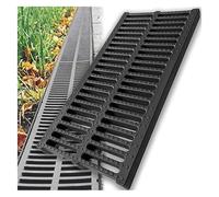 Drainage Grate Cover - Anti-Slip, Easy Install & Cut for Garage, Parking, Driveway - Durable Protection