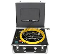 Drainage Sewer Inspection Camera,Cable With Instrument Counter, 9 "LCD Display Sewer Pipeline Inspection Endoscope DVR Video Recording,For Air Conditioning/cable Pipelines