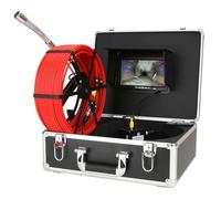 Drainage Sewer Inspection Camera,DVR 7 "Monitoring Sewer Pipeline Inspection Camera, IP68 AHD 1080P Drainage Sewer Pipeline Industrial Endoscope,For Air Conditioning/cable Pipelines