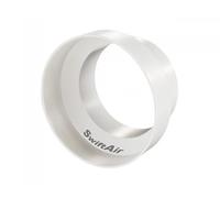 Drainage Soil Pipe Extractor Fan ducting Reducer 110mm - 100mm / 4.33" to 4"