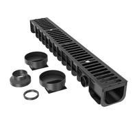 Drainage Storm Ground Channel 1m 12.5t Heelguard Cast Iron Rain Waste Sewage Water Drain