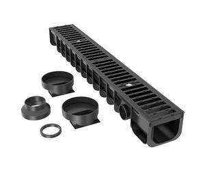 Drainage Storm Ground Channel 1m 12.5t Heelguard Cast Iron Rain Waste Sewage Water Drain