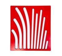 Drainer Groove Plus - with Flex-Tech - ScribeMaster Replacement Curved Fan & Lightning Fan Insert