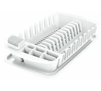 Drainer with tray CLEAN KIT, white