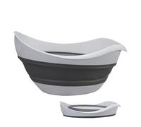 Draining Basket, Large Folding Storage Container, Sink Strainer for Pasta, for Draining Washing in the Home, Home, Kitchen