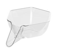 Draining Bowl - Drainage Basket Bowl for Draining Rice - Reusable Portable Household Kitchen Rice Washer Strainer for Vegetables