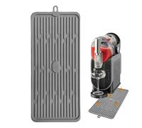 Draining Mat - Coffee Machine Mat | Silicone Anti-Slip Pad for Coffee Maker | Kitchen Super Absorbent Draining Pad | for Cafe Restaurant Break Room Kitchen Home Bar Workplace Dining Table