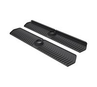 Draining Silicone Basin Mat 30 Inches Long Protects Counter From Leaks and Marks Ideal for Washing Dishes and Food Anti Sink Mat